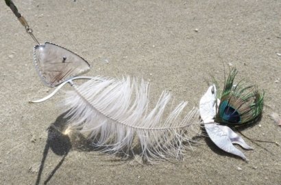 "Etoiles filantes" (collier/objet Fish & Chips). 2019/21 "Etoiles filantes" (collier/objet Fish & Chips). 2019/21