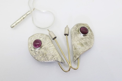 Pendentif/Boucles d'oreilles Coeur Papillon Pendentif/Boucles d'oreilles Coeur Papillon